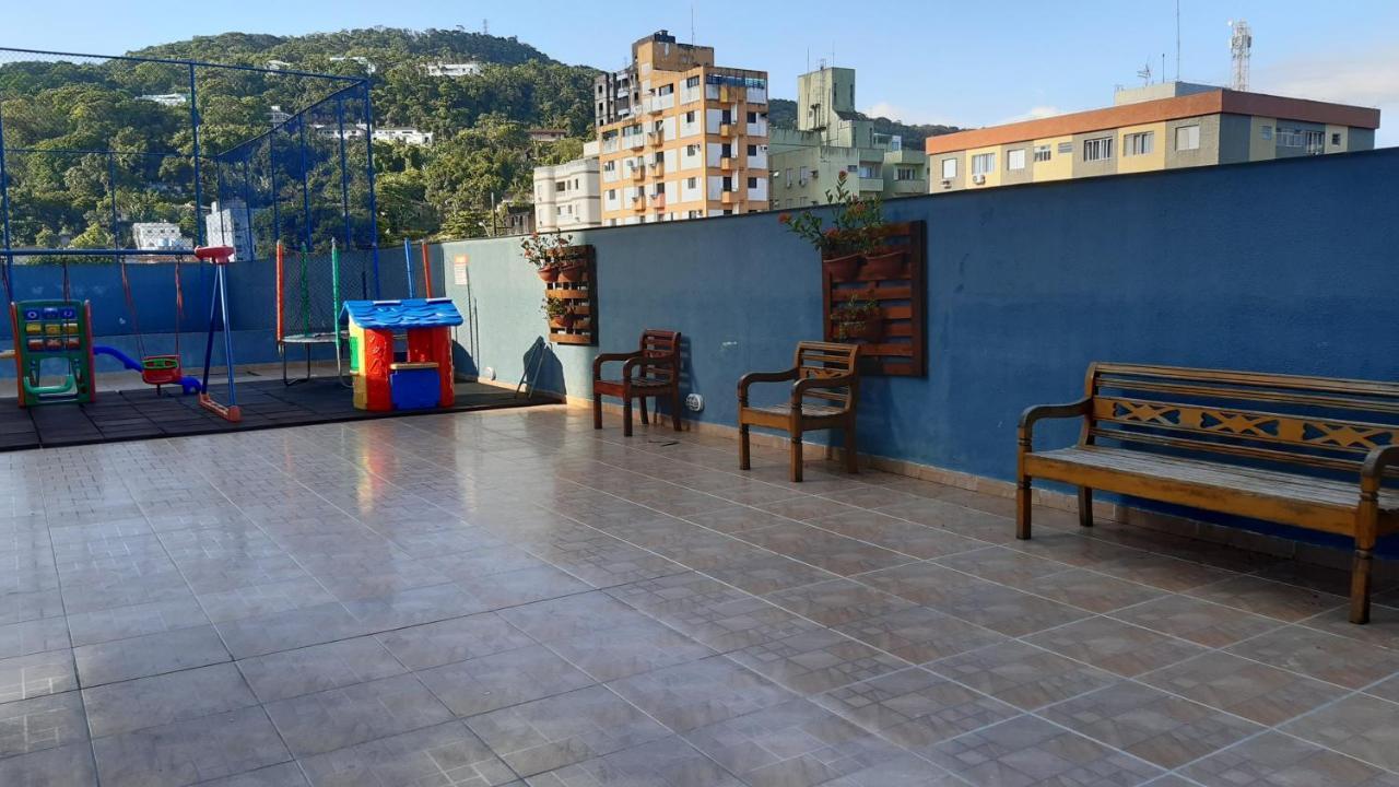 Edifício cm Piscina, Churrasqueira e 1 Vaga de Garagem Apartamento Guarujá Exterior foto